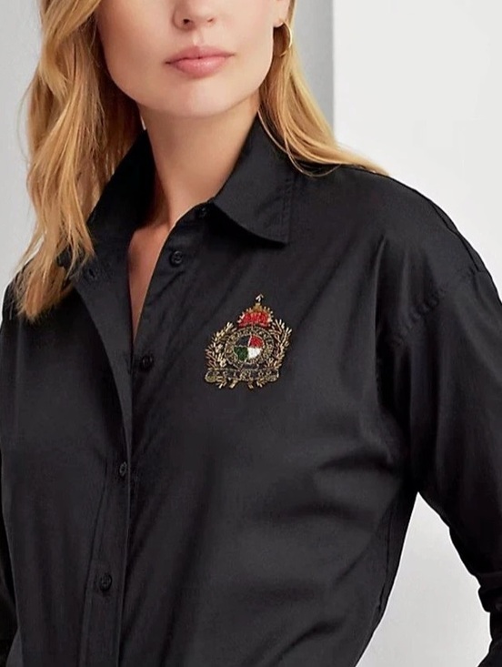 Ralph Lauren Tops - Ralph Lauren Black Long Sleeve Button-Down Shirt
